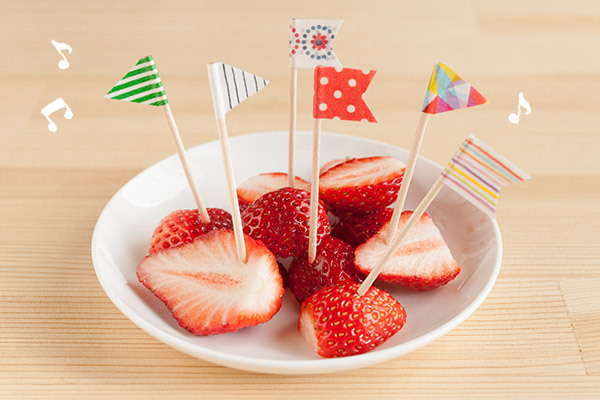 さくら開花！桜ピックのサンドイッチで、お花見の主役！【おうちで季節イベント お手軽アートレシピ Vol.10】