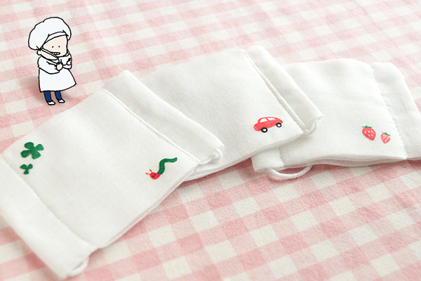 給食当番＆花粉症に！　簡単おもしろマスク【おうちで季節イベント お手軽アートレシピ Vol.12】