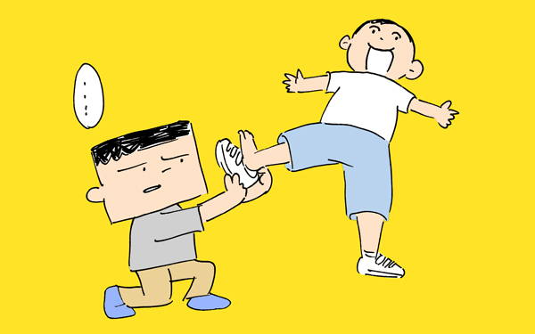 子どもの機嫌は予測不可能!!　ピンチに大はしゃぎする息子【下請けパパ日記～家庭に仕事に大興奮～ Vol.19】