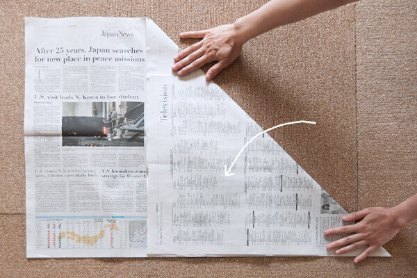 新聞紙でテントをつくる 雨の日は親子でおもちゃを作って楽しもう おうちで季節イベント お手軽アートレシピ Vol 16 ウーマンエキサイト 1 2