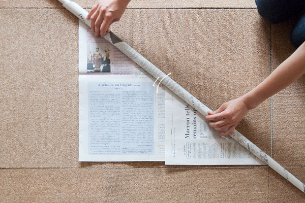 新聞紙でテントをつくる！ 雨の日は親子でおもちゃを作って楽しもう！【おうちで季節イベント お手軽アートレシピ Vol.16】