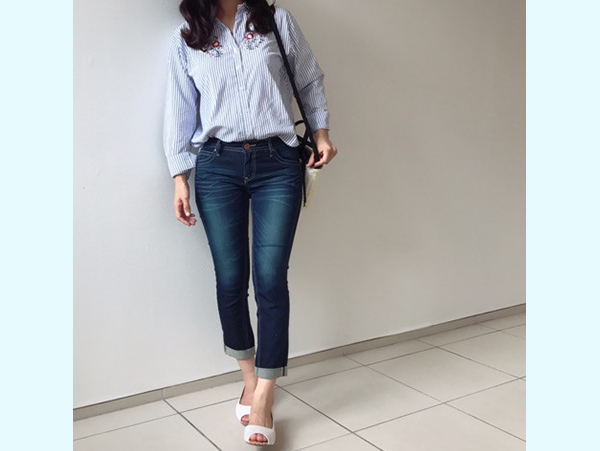 産後コーデをしまむらで！ 夏の薄着でも細見えする服の選び方【しまりんごの毎日しまむらコーデ～アメブロトップブロガー～ Vol.3】