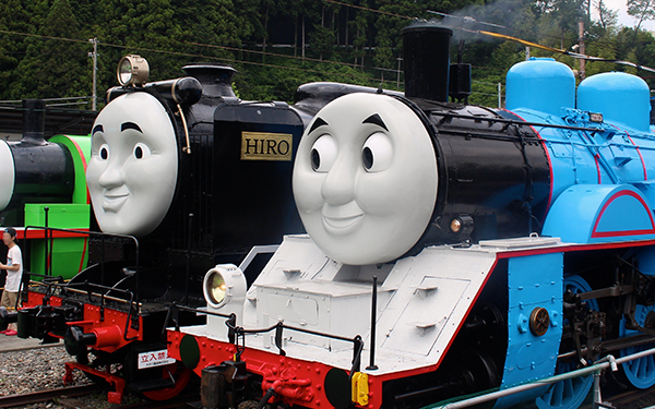 「トーマス号」に乗るならここもオススメ！　ヒロやパーシーに会えるフェア＆美肌の湯で旅を満喫