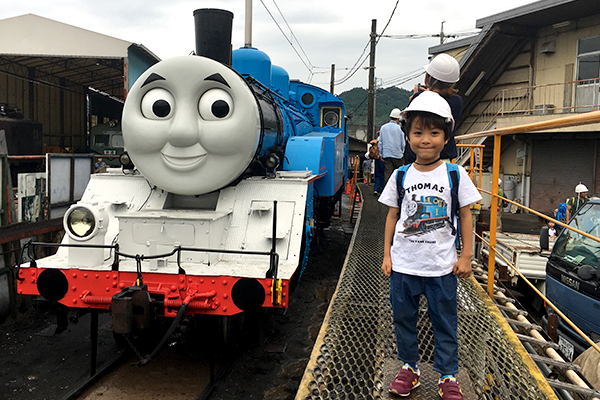 「トーマス号」に乗るならここもオススメ！　ヒロやパーシーに会えるフェア＆美肌の湯で旅を満喫