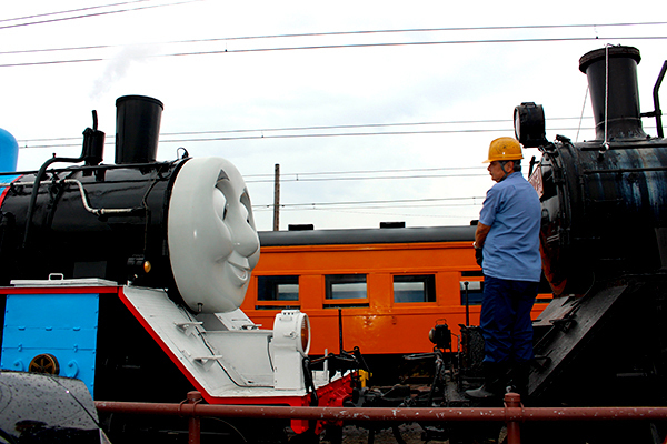 「トーマス号」に乗るならここもオススメ！　ヒロやパーシーに会えるフェア＆美肌の湯で旅を満喫