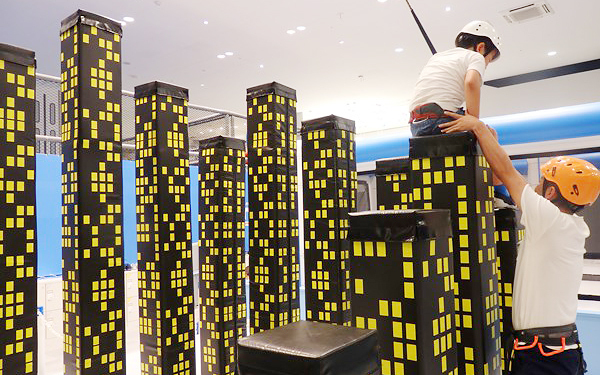 「トンデミ」スペースアスレチックで大人も子供も思いっきり遊ぼう！