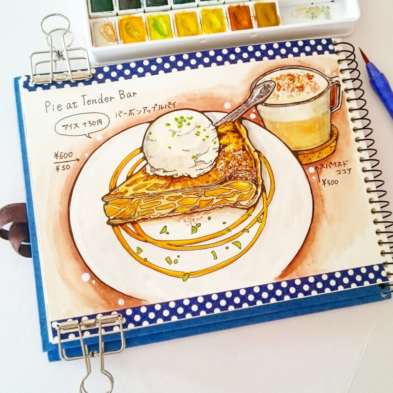 はらこ飯や鮪タワー丼…　東北グルメ満載の「食レポ」絵日記【ぽんたの献立ノート～Ameba公式トップブロガー連載～ Vol.4】