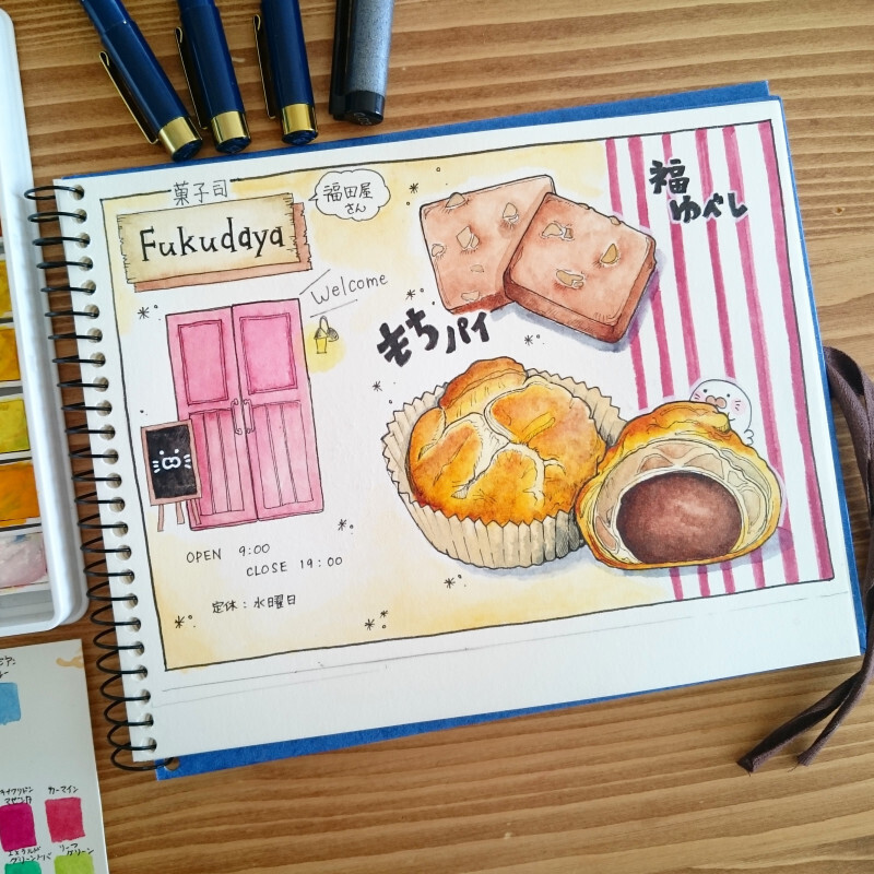 はらこ飯や鮪タワー丼…　東北グルメ満載の「食レポ」絵日記【ぽんたの献立ノート～Ameba公式トップブロガー連載～ Vol.4】