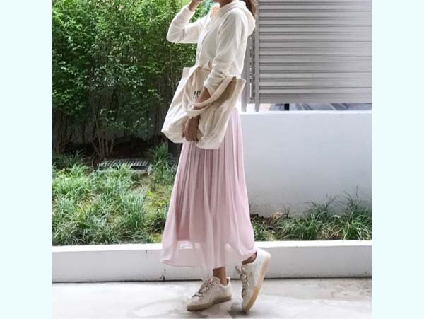 【人気連載】大人ヌーディな ユニ女のピンク着こなし術！【ユニクロ大人コーデ～アメブロ30代ファッション1位 Hanaさん ～ Vol.6】