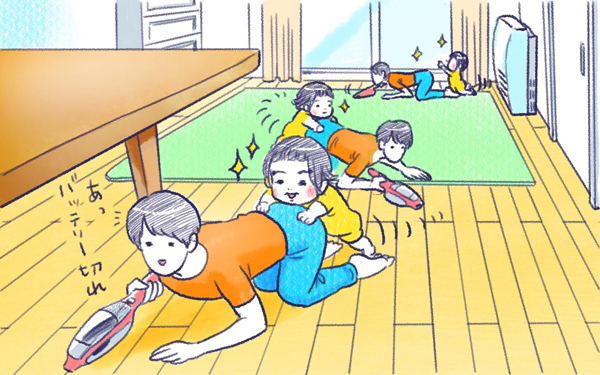 ムスメとそうじき【ムスメと／北海道編 @kita.acari 第3話】