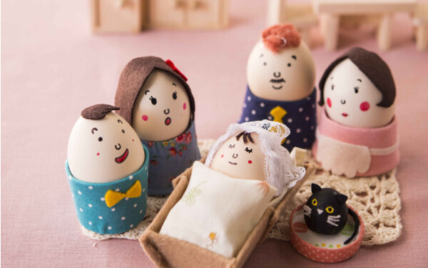 野外教育インストラクターが伝授！　どんどん作りたくなる簡単かわいい工作「たまごファミリー」で自由研究を