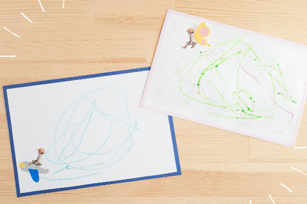 赤ちゃんでも簡単に作れる！　敬老の日に世界でひとつだけのメッセージカード【おうちで季節イベント お手軽アートレシピ Vol.21】