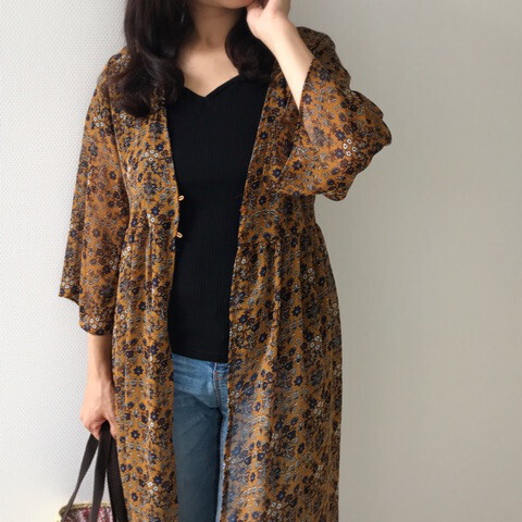 しまむらで秋トレンドを先取り グレンチェック レトロ花柄コーデ しまりんごの毎日しまむらコーデ アメブロトップブロガー Vol 8 ウーマンエキサイト