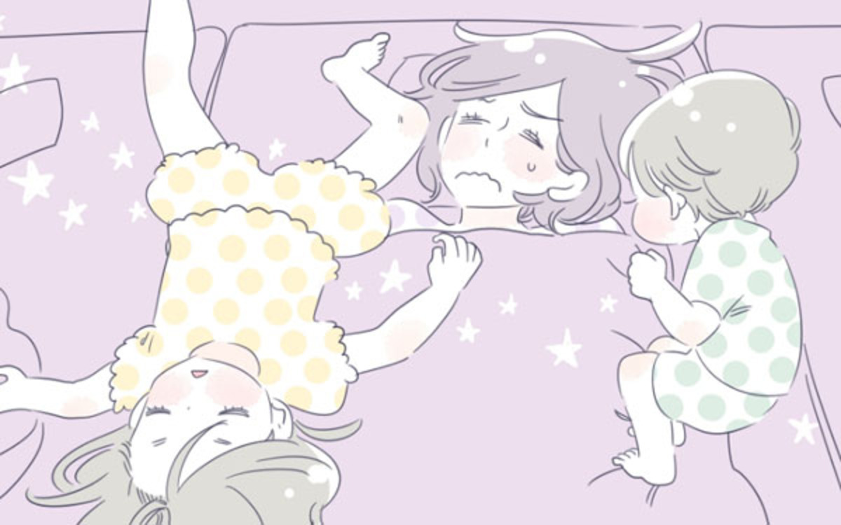 子どもとの添い寝で寝違え 今日は別々に寝よう と提案してみた 子育ては毎日がたからもの 第3話 ウーマンエキサイト 1 3