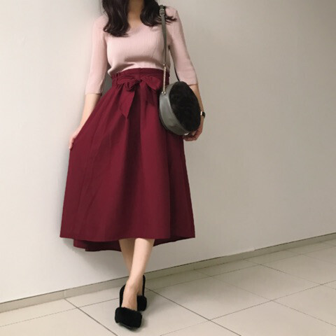 しまむらでかわいい「mer」＆キレイめ「HK」コーデ【しまりんごの毎日しまむらコーデ～アメブロトップブロガー～ Vol.9】