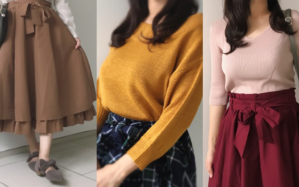 しまむらでかわいい「mer」＆キレイめ「HK」コーデ【しまりんごの毎日しまむらコーデ～アメブロトップブロガー～ Vol.9】