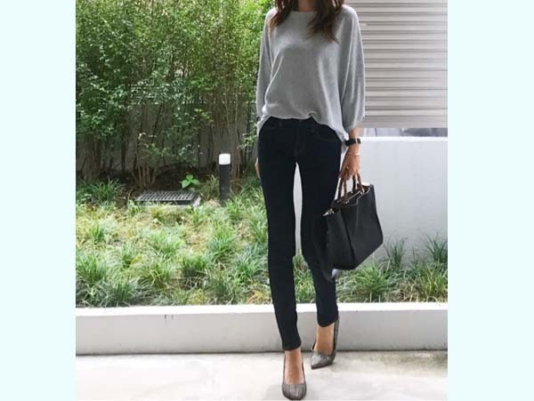 1枚でサマ見え！ シルエット＆カラーで魅せる、ユニ女の「秋ニット」コーデ【ユニクロ大人コーデ～アメブロ30代ファッション1位 Hanaさん ～ Vol.10】