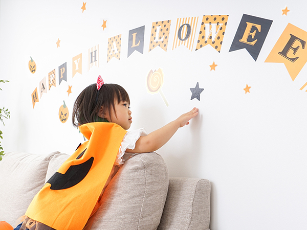 材料少なめで簡単！　子どもと一緒に作れる、「ハロウィン」デコアイテム