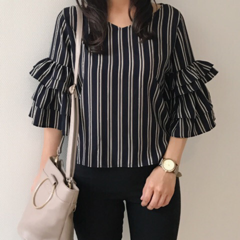 ウェーブタイプのコーデに挑戦。話題の骨格診断を試してみた！【しまりんごの毎日しまむらコーデ～アメブロトップブロガー～ Vol.10】