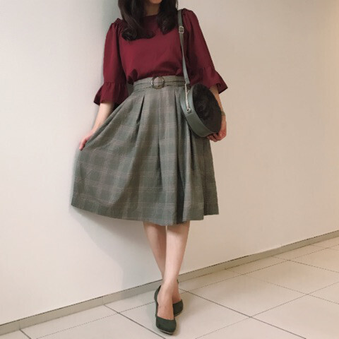 ウェーブタイプのコーデに挑戦。話題の骨格診断を試してみた！【しまりんごの毎日しまむらコーデ～アメブロトップブロガー～ Vol.10】