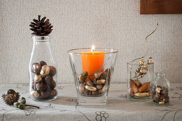 集めて飾ろう！　キラキラどんぐりインテリア【おうちで季節イベント お手軽アートレシピ Vol.23】