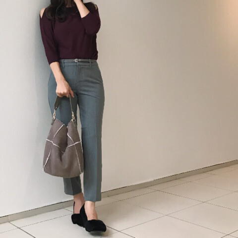 しまむらのレギンスで作る！ 細見えレディースコーデ【しまりんごの毎日しまむらコーデ～アメブロトップブロガー～ Vol.11】