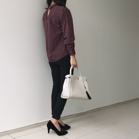 しまむらのレギンスで作る！ 細見えレディースコーデ【しまりんごの毎日しまむらコーデ～アメブロトップブロガー～ Vol.11】