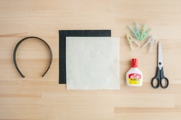 簡単手づくり×あるもので！　ハロウィンの魔女っ子リボンとネコ耳【おうちで季節イベント お手軽アートレシピ Vol.24】