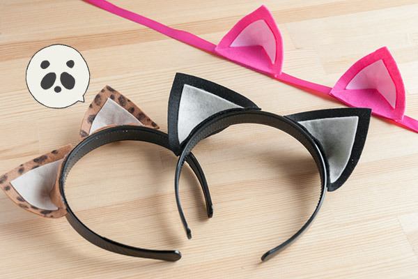 簡単手づくり×あるもので！　ハロウィンの魔女っ子リボンとネコ耳【おうちで季節イベント お手軽アートレシピ Vol.24】