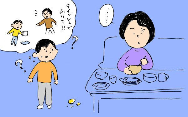 ママの様子がおかしい!?お疲れママに見せた息子の気遣い【下請けパパ日記～家庭に仕事に大興奮～ Vol.39】