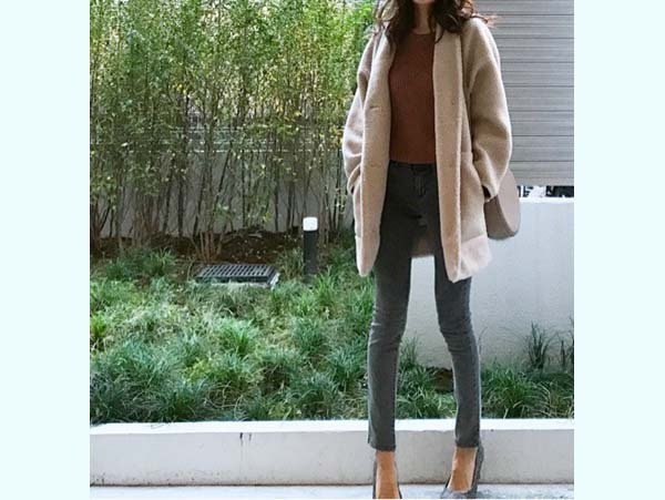 着ぶくれの心配なし！　今すぐ着たい「細見え」優秀アウターコーデ【ユニクロ大人コーデ～アメブロ30代ファッション1位 Hanaさん ～ Vol.13】