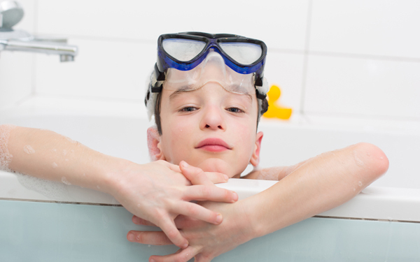 ダンジョン保育方式で面倒くさいお風呂も楽しい時間に