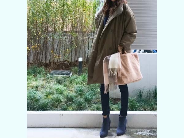 オンにもオフにも！ 着膨れせずにスッキリ着れる、あったかアウターコーデ【ユニクロ大人コーデ～アメブロ30代ファッション1位 Hanaさん ～ Vol.15】