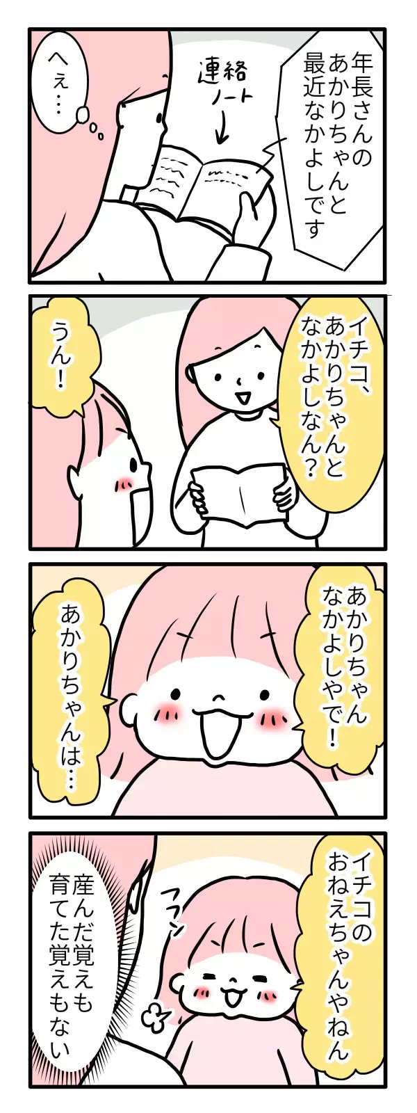 お友達が「お姉ちゃん」？ 家族の定義があいまいな3歳児【モチコの親バカ＆ツッコミ育児 第19話】