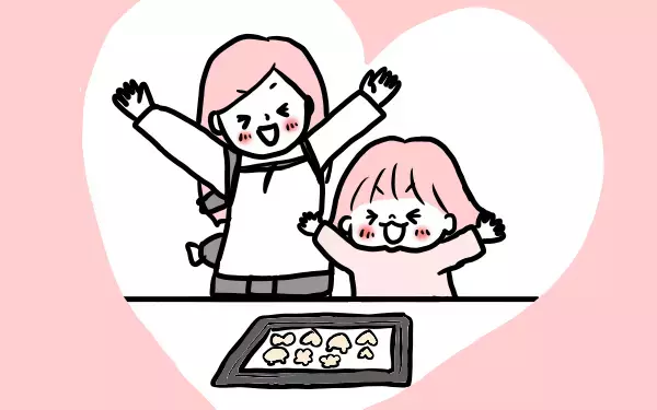 バレンタインレシピ&ラッピング！ 2歳でも作れる超簡単お菓子にパパも感動！【モチコの親バカ＆ツッコミ育児 第20話】