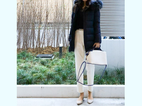 品よく仕上がる！ 万能カラー「ネイビー」で大人レディな着こなし術【ユニクロ大人コーデ～アメブロ30代ファッション1位 Hanaさん ～ Vol.18】