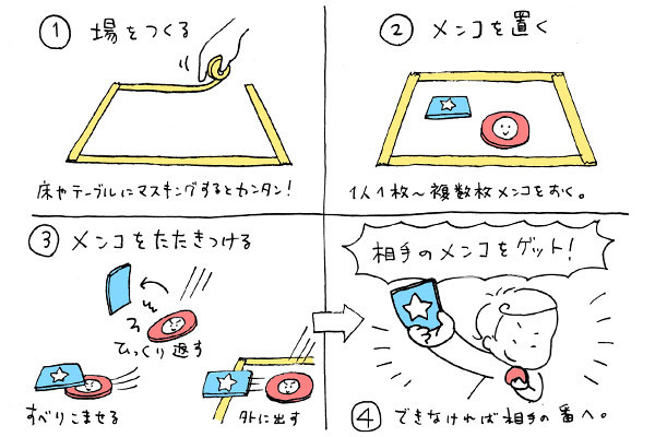 【新連載】意外とハードなスポーツ!?　メンコ遊び【昔ながらが”今”楽しい！レトロアートレシピ Vol.1】