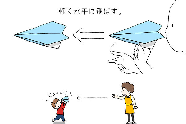 生きているみたい！　どこまでも飛んでいくアクロバット紙飛行機【昔ながらが”今”楽しい！レトロアートレシピ Vol.4】