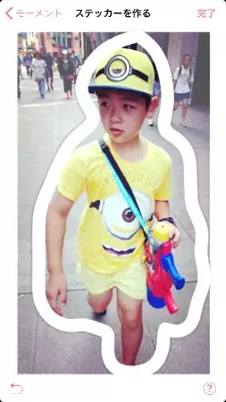 インスタ映えする子どもの「かわいい！」お手軽アプリでオリジナル壁紙を作ってみた