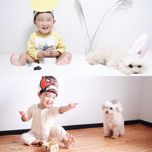 【いぬねこ うちのこ。】そうたくん（２歳）、トイプードルのぷー（16歳）／ぎんぺーさんとyuuuriさん