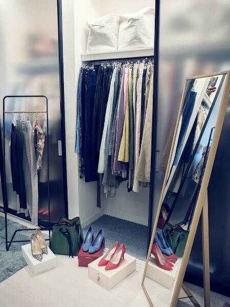 大草直子「3分でコーディネートが決まるクローゼット」の作り方