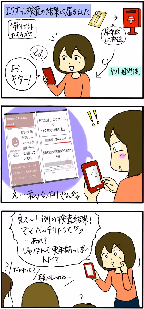 エクオール検査を受けてみました！【4人の子育て！　愉快なじゃがころ一家 Vol.16】