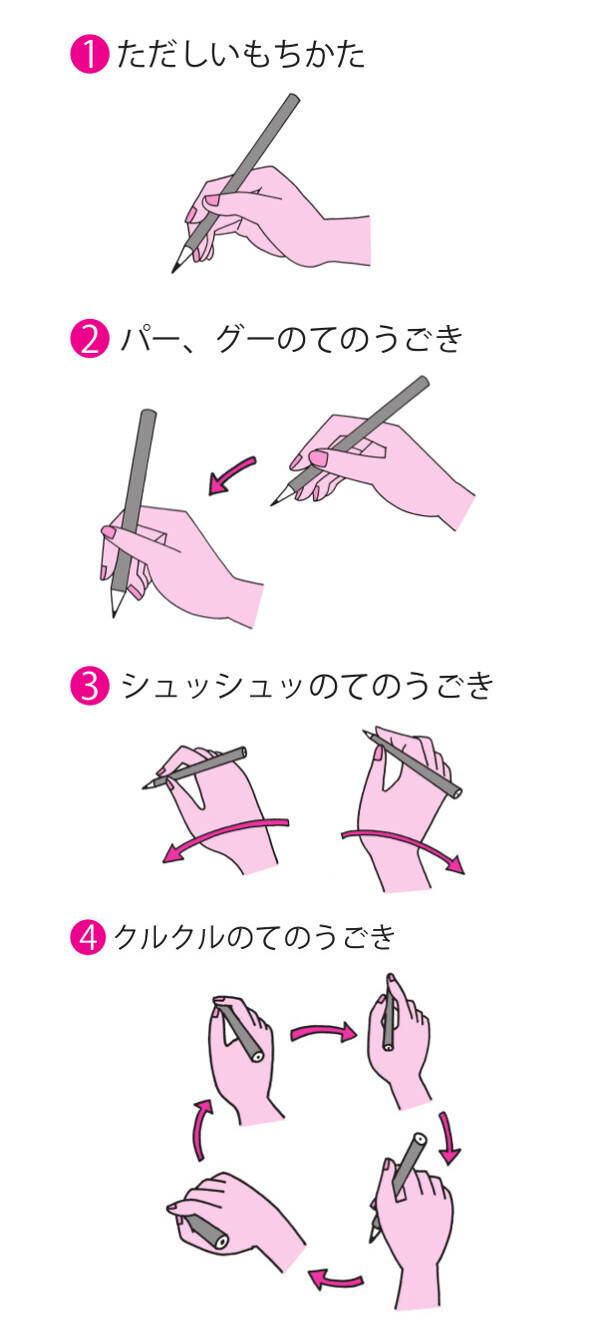 「子どもがきれいな字になる」秘訣は？　字がととのう鉛筆の持ち方と声がけ