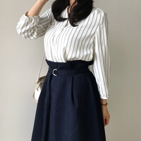 痩せて見えるワンピースをしまむらで購入！ 「着やせ＆脚長」コーデ【しまりんごの毎日しまむらコーデ～アメブロトップブロガー～ Vol.22】