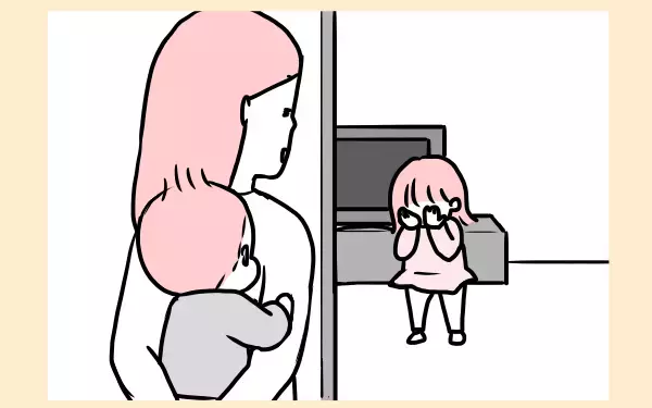 “かくれんぼ”は超スリルな遊び!?　わが家で繰り広げられる頭脳戦【モチコの親バカ＆ツッコミ育児 第32話】