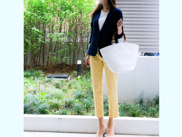 イエロー、パープル、グリーン！　色で遊ぶ初夏のフェミニンコーデ【ユニクロ大人コーデ～アメブロ30代ファッション1位 Hanaさん ～ Vol.25】