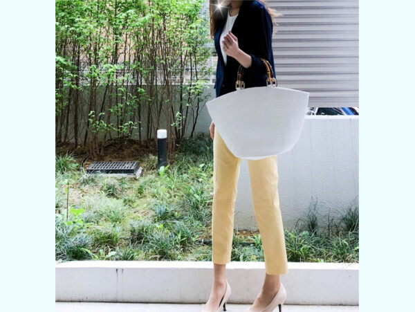 イエロー、パープル、グリーン！　色で遊ぶ初夏のフェミニンコーデ【ユニクロ大人コーデ～アメブロ30代ファッション1位 Hanaさん ～ Vol.25】