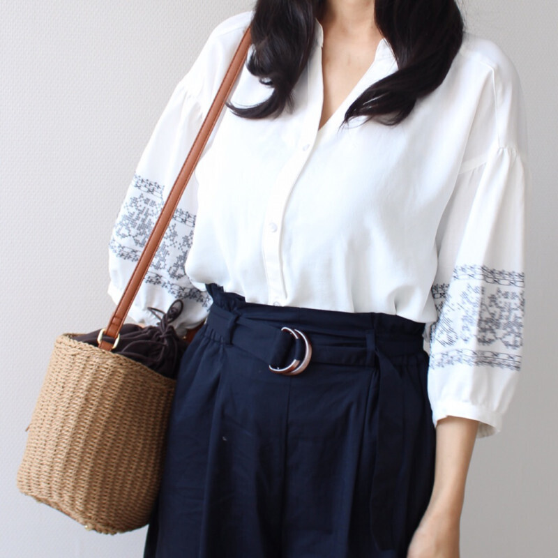 しまむらの「袖コンシャス」がかわいい！ 二の腕カバーで細見え効果も◎【しまりんごの毎日しまむらコーデ～アメブロトップブロガー～ Vol.24】