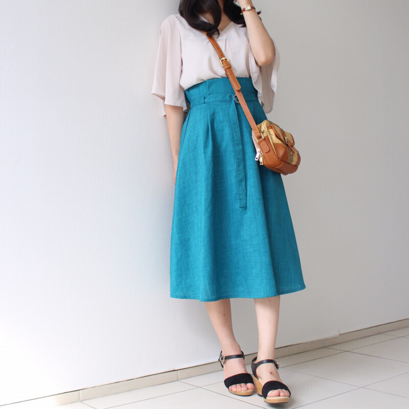 しまむらの「袖コンシャス」がかわいい！ 二の腕カバーで細見え効果も◎【しまりんごの毎日しまむらコーデ～アメブロトップブロガー～ Vol.24】