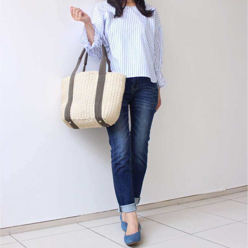 しまむらの「袖コンシャス」がかわいい！ 二の腕カバーで細見え効果も◎【しまりんごの毎日しまむらコーデ～アメブロトップブロガー～ Vol.24】